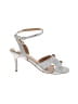 J. Renee Silver Sandals Size 7 1/2 - photo 1