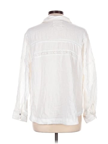 Lucky Brand 3/4 Sleeve Button-Down Shirt (view 2)