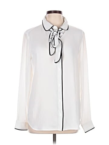 DKNY Long Sleeve Blouse (view 1)