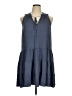 Max Studio Blue Casual Dress Size XL - photo 1