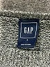 Gap Graphic Gray Pullover Sweater Size S - photo 7