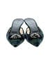 J.Crew Plaid Green Mule/Clog Size 9 1/2 - photo 2
