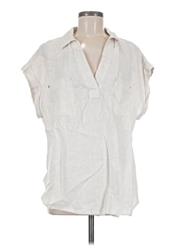 Jones New York Signature Sleeveless Button-Down Shirt (view 1)