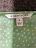 41Hawthorn 100% Polyester Green Sleeveless Blouse Size 2X - photo 7