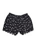 E by Eloise 100% Polyester Print Black Shorts Size S - photo 2