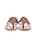 Pierre Dumas Brown Flip Flops Size 8 - photo 2