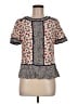 Boden 100% Viscose Ivory Short Sleeve Blouse Size 8 - photo 1