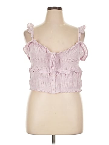 American Eagle Outfitters Sleeveless Blouse (view 1)
