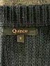 Quince 100% Organic Cotton Solid Black Pullover Sweater Size S - photo 7