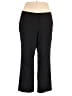Sejour Solid Black Active Pants Size 14 Petite - photo 1