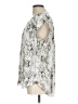 DR2 100% Polyester Silver Sleeveless Blouse Size L - photo 5