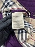Burberry 100% Polyester Argyle Purple Coat Size XL - photo 6