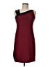 En Focus Studio Burgundy Cocktail Dress Size 6 - photo 1