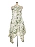 Mossimo 100% Polyester Print Ivory Cocktail Dress Size XXL - photo 2