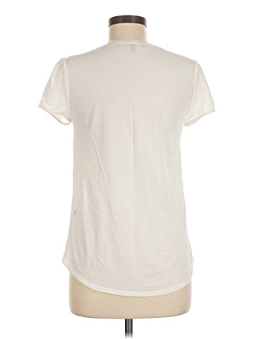 Comptoir des Cotonniers Short Sleeve Silk Top (view 2)
