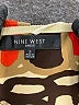 Nine West Graphic Orange Cocktail Dress Size 2 - photo 7