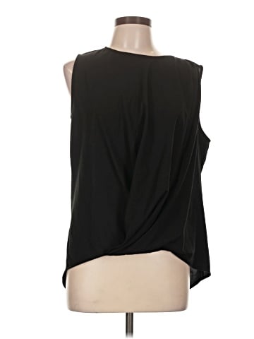 Como Black Sleeveless Blouse (view 1)
