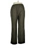 Talbots Chevron-herringbone Green Wool Pants Size 16 - photo 2