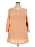 Relativity Orange Pullover Sweater Size 2X - photo 1