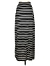 Max Studio Stripes Black Casual Skirt Size L - photo 1