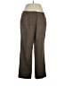 Talbots 100% Polyester Tweed Brown Dress Pants Size 16 - photo 1