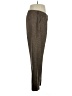 Talbots 100% Polyester Tweed Brown Dress Pants Size 16 - photo 4