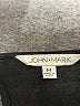 John Mark Solid Black 3/4 Sleeve Blouse Size M - photo 7
