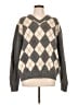 L.L.Bean 100% Wool Argyle Gray Wool Pullover Sweater Size LR - photo 1
