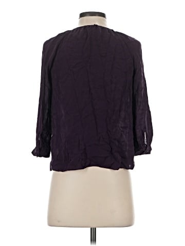 J.Crew 3/4 Sleeve Silk Top (view 2)