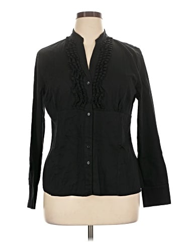 Worthington Long Sleeve Blouse (view 1)