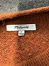 Madewell Stripes Brown Pullover Sweater Size M - photo 7