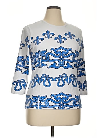J. McLaughlin 3/4 Sleeve Blouse (view 1)