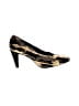 Stuart Weitzman Animal Print Gold Heels Size 5 1/2 - photo 1