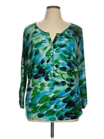 PREMISE 3/4 Sleeve Blouse (view 1)