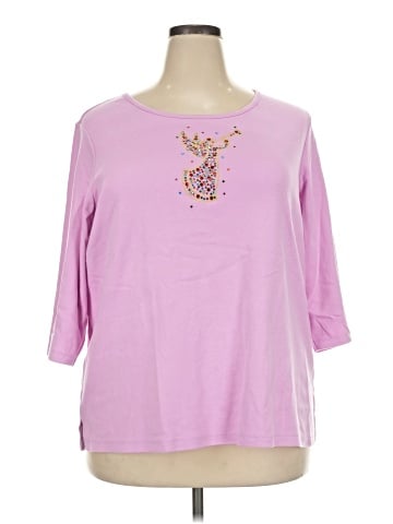 Quacker Factory 3/4 Sleeve T-Shirt (view 1)