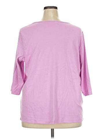Quacker Factory 3/4 Sleeve T-Shirt (view 2)