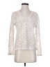 Rails Ivory Long Sleeve Top Size S - photo 1
