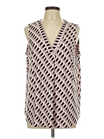 Anne Klein Sleeveless Blouse (view 1)