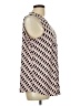 Anne Klein Brown Pink Sleeveless Blouse Size L - photo 4