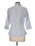 Riders by Lee Checkered-gingham Gray 3/4 Sleeve Button-Down Shirt Size M - photo 2