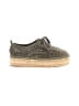J/Slides Green Flats Size 7 - photo 1