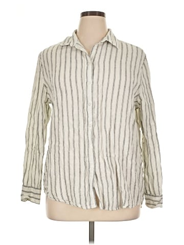 Quince Long Sleeve Button-Down Shirt (view 1)