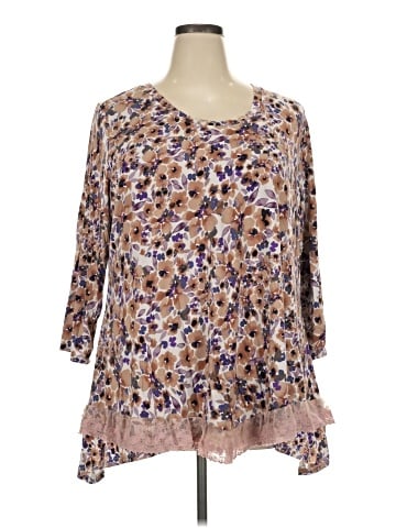 LOGO by Lori Goldstein Casual Dress (view 1)