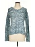 Arizona Jean Company 100% Acrylic Tweed Teal Pullover Sweater Size L - photo 1