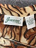 Joanna 100% Polyester Animal Print Brown 3/4 Sleeve Blouse Size M - photo 7