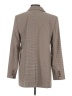 Ann Taylor LOFT Houndstooth Tan Gray Blazer Size 10 - photo 2
