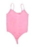 Nike Solid Pink One Piece Swimsuit Size M - photo 1