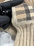 Burberry 100% Merino Tan Wool Sweater Size S - photo 4