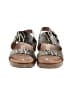 Vionic 100% Leather Snake Print Silver Sandals Size 8 - photo 2