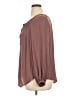 Jennifer Lopez 100% Polyester Brown Long Sleeve Blouse Size 0X - photo 5